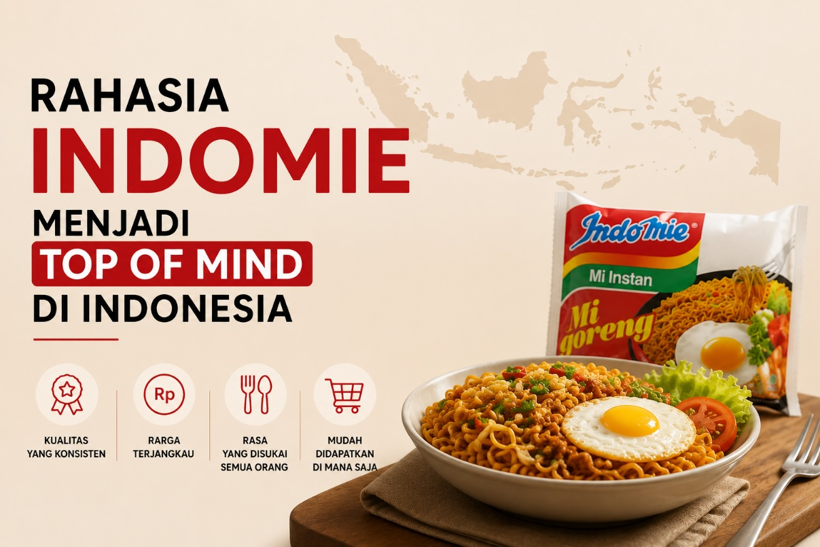 Rahasia Indomie Menjadi Top of Mind di Indonesia